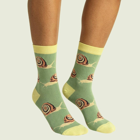 Snail Bamboo Socks