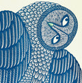 'A Wing and A Prayer' Owl Riso Art Print - Sprouts of Bristol