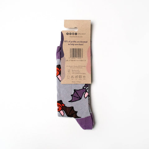 Bat Bamboo Socks - Sprouts of Bristol