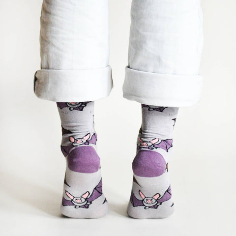 Bat Bamboo Socks - Sprouts of Bristol