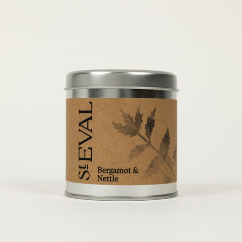 Bergamot & Nettle Scented Tin Candle - Sprouts of Bristol