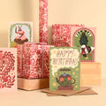 Birthday Teapot | Birthday card | Folk, tea - Sprouts of Bristol