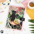 Catisse and the Goldfish Cat Greetings Card - Sprouts of Bristol