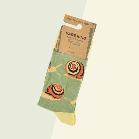Snail Bamboo Socks