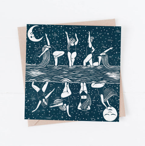 Celestial Bodies Greetings Card - Sprouts of Bristol