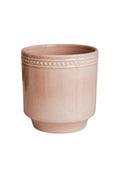 Clover Dot Boarder Reactive Planter in Pink - Sprouts of Bristol