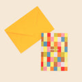 Colourful Squares Thank You Card | Thank You Greeting Cards - Sprouts of Bristol