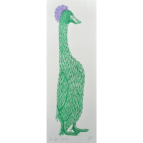 Duck Duck Mousse Riso Art Print - Sprouts of Bristol
