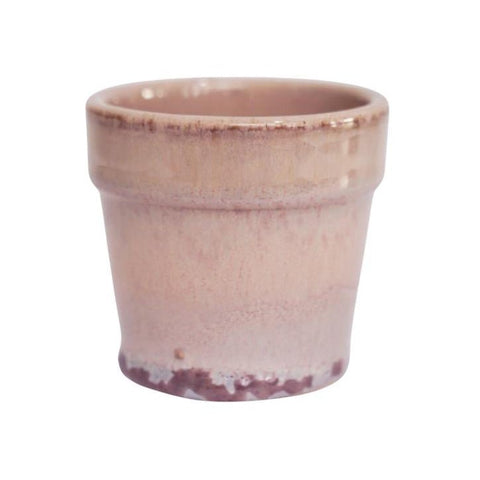 Dulci Blush Pink Reactive Glaze Mini Planter - Sprouts of Bristol
