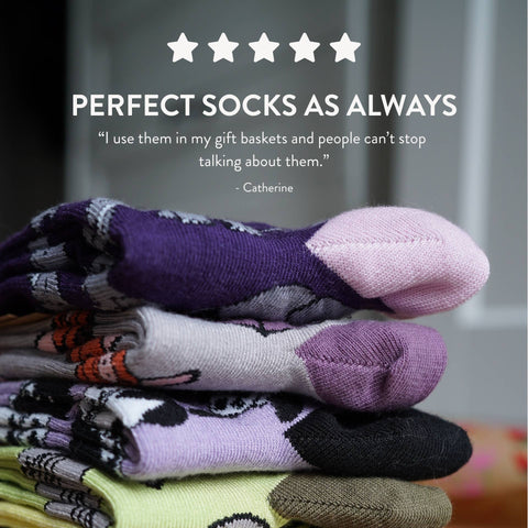 Snail Bamboo Socks