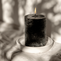 Embers, Scented Coloured Pillar Candle - Sprouts of Bristol