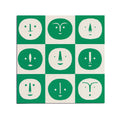 Faces Greetings Card - Sprouts of Bristol