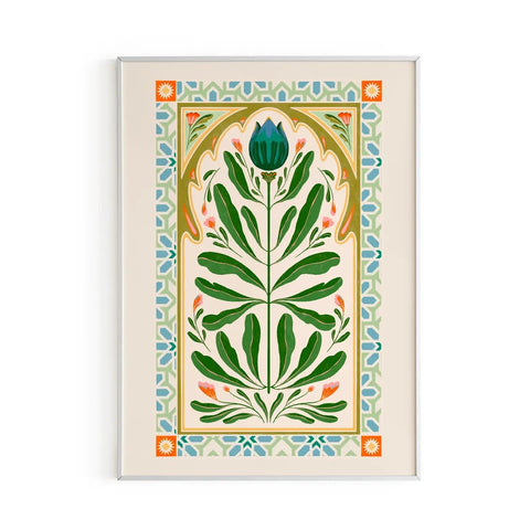 Floral Archway Print - Sprouts of Bristol