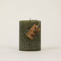Granite & Moss, Scented Coloured Pillar Candle - Sprouts of Bristol