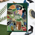 Happy Birthday Woodland Arched Greetings Card - Sprouts of Bristol