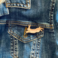 Hare Mini Pin Brooch - Sprouts of Bristol