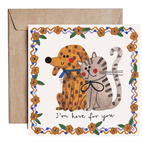 HERE FOR YOU card - Sprouts of Bristol