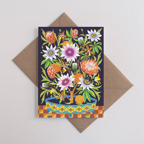 In Bloom | Everyday greetings card | House plants, flowers - Sprouts of Bristol