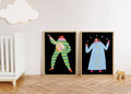 Jacques Circus Art Print | Character | Nursery Wall Decor - Sprouts of Bristol