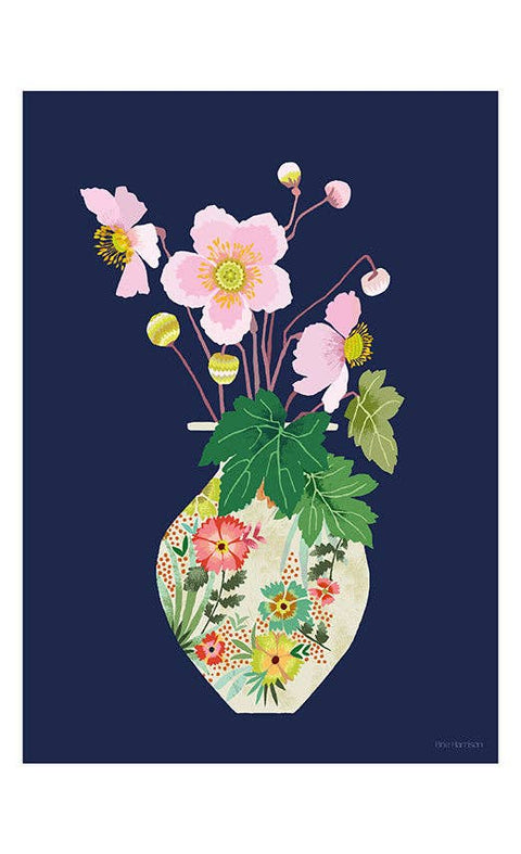 Japanese Anemone Print A4 - Sprouts of Bristol