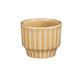 Lauria Striped Pot in Mocha - Sprouts of Bristol