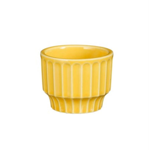 Lauria Striped Pot in Yellow - Sprouts of Bristol