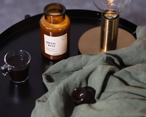 MÆGEN Alchemist Candle - Embers & Musk - Sprouts of Bristol