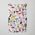 Mushrooms and Toadstool Tea Towel - Sprouts of Bristol