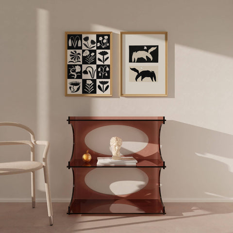 Negative / Positive Cats Art Print | Monochrome Wall Art - Sprouts of Bristol