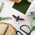 Orchid Bee Amazon Wildlife Vinyl Sticker [Beneath the Canopy RHS Collab] - Sprouts of Bristol