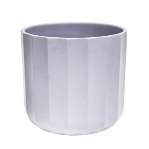 Positano Lilac Purple Geometric Planter - Sprouts of Bristol