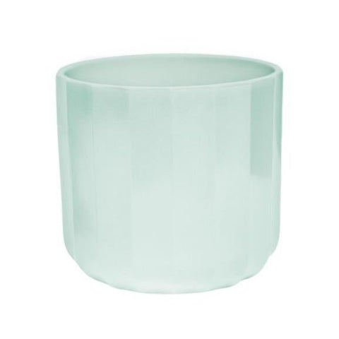 Positano Mint Blue Geometric Planter - Sprouts of Bristol