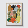 Pumpkin Squash Vegetables Art Print - Sprouts of Bristol