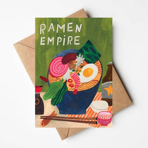 RAMEN EMPIRE card - Sprouts of Bristol
