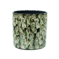 Rio Reactive Glaze Green Spot Planter - Sprouts of Bristol