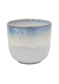Rowe Two Tone Blue Reactive Glaze Pot - Sprouts of Bristol
