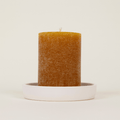 Sandalwood, Scented Coloured Pillar Candle - Sprouts of Bristol