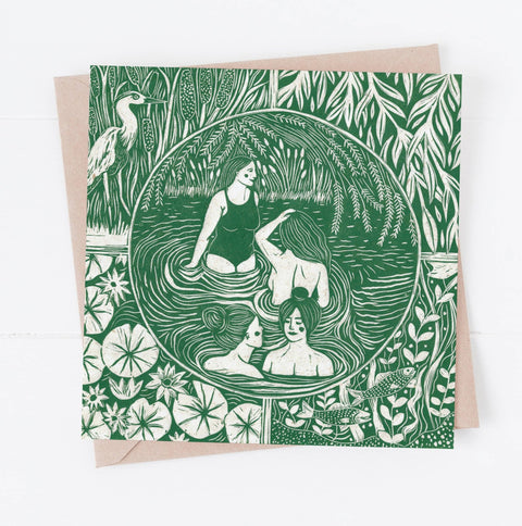 Still Water Greetings Card - Sprouts of Bristol