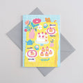 Tea Party | Everyday greetings card | Cat lover, cupcakes - Sprouts of Bristol