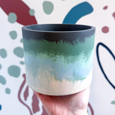 The Orchid Bee Jesmonite Pot [Beneath the Canopy RHS Collab] - Sprouts of Bristol