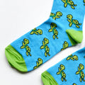 Turtle Socks | Bamboo Socks | Aqua Blue Socks | Ocean Socks - Sprouts of Bristol