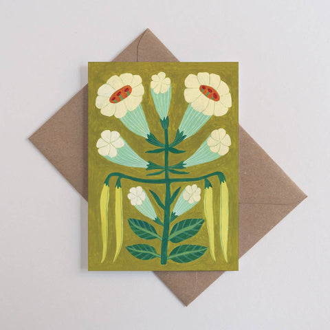 Whimsical Flowers 2 | Everyday greetings card | Spring 2026 - Sprouts of Bristol