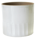 Azure Linear Gloss White Planter - Sprouts of Bristol