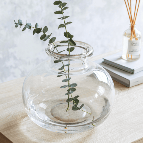 Bloomfield Round Recycled Glass Vase - Sprouts of Bristol