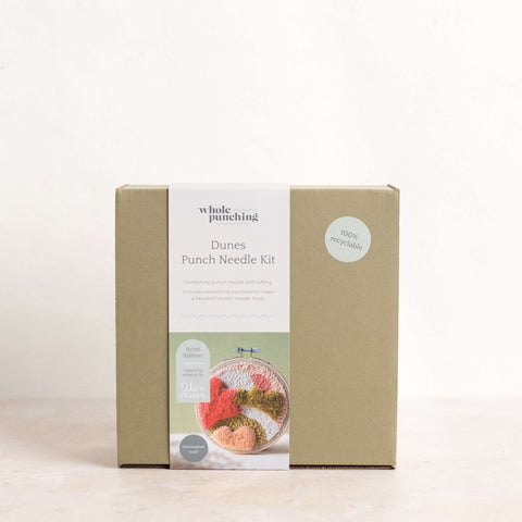 Dunes Intermediate Punch Needle & Tufting Kit - Sprouts of Bristol