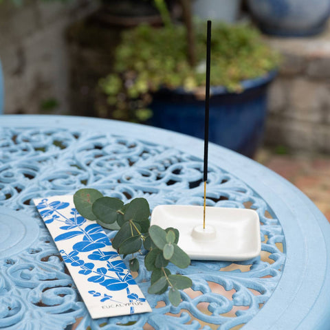 Eucalyptus Fairtrade Incense - Pungent, Sharp and Green - Sprouts of Bristol