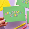 Green Obligatory Card - Sprouts of Bristol