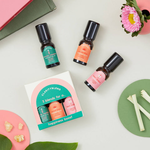 Happiness Boost Aromatherapy Roll On Set - Sprouts of Bristol