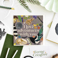 'I Love adventures with you' Greetings Card - Sprouts of Bristol
