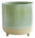 Jolie Mint Matte Reactive 3 Leg Planter - Sprouts of Bristol